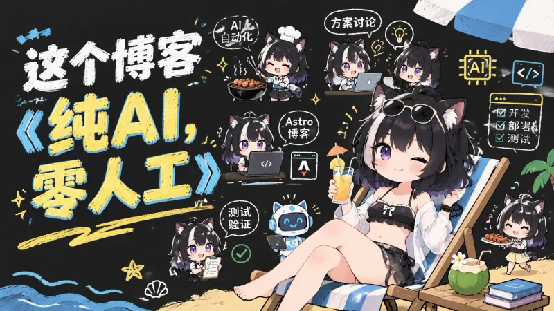 这个博客《纯AI，零人工》